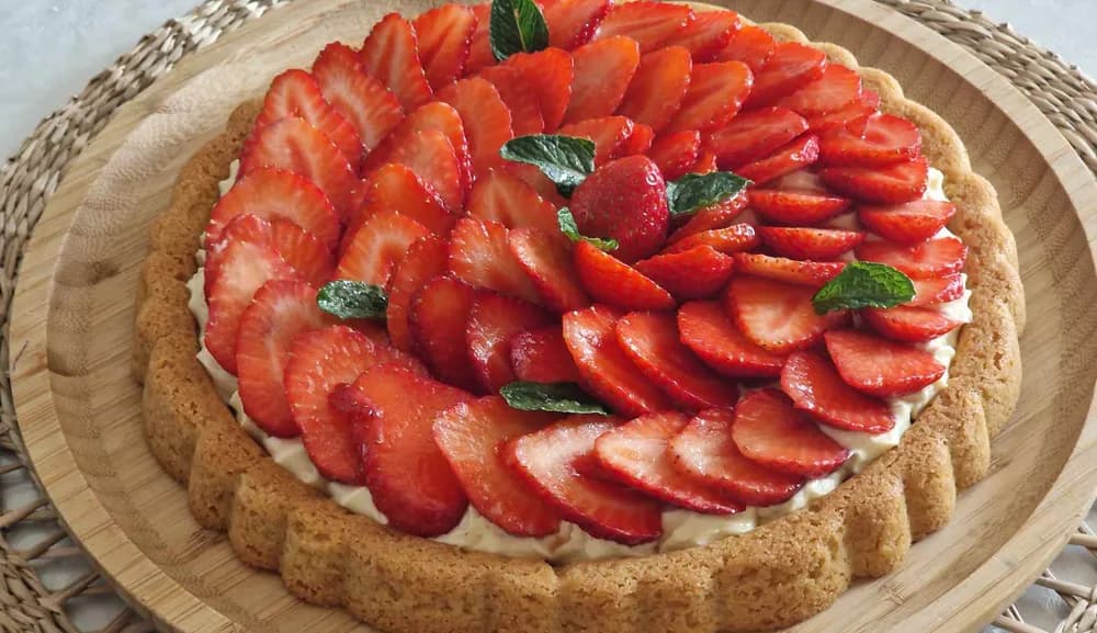 Image Tarte aux Fraises