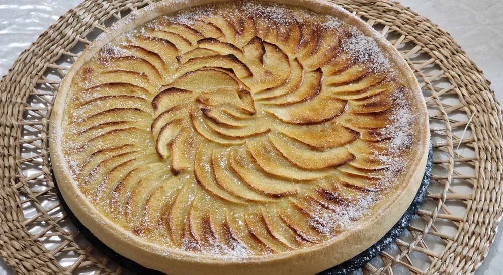 Image Tarte aux Pommes à l’Alsacienne