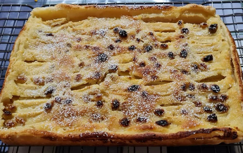Image Tarte aux Pommes et aux Raisins