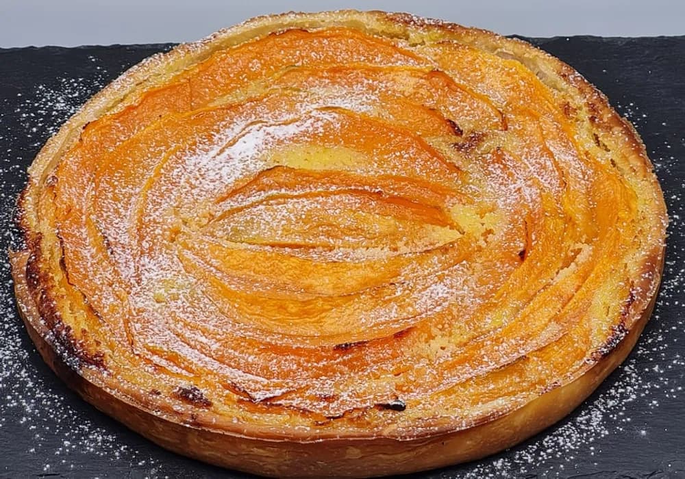 Image Tarte Feuilletée Melon Amande