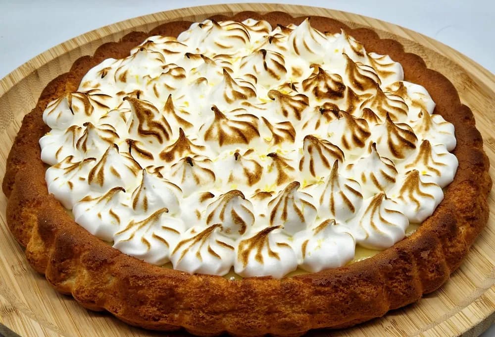 Image Tarte Renversée au Citron Meringué