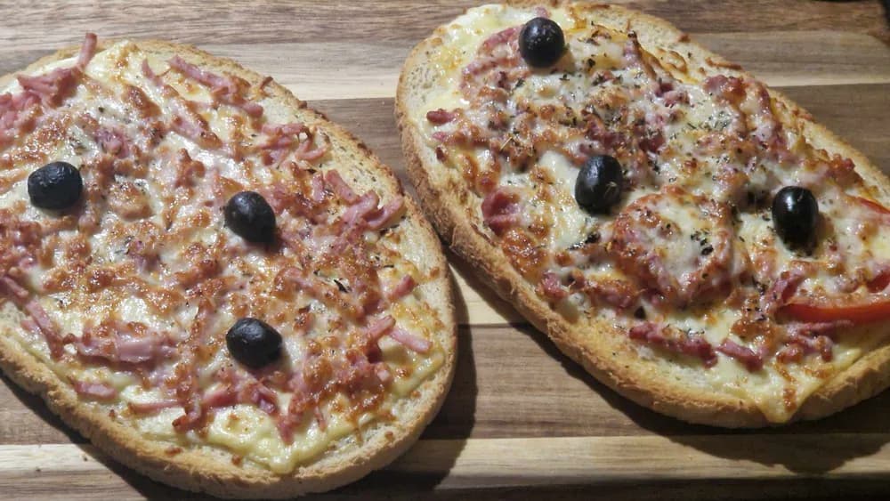Image Tartines Gouda Jambon Bacon