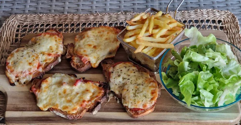 Image Tartines Jambon Cru Fromage