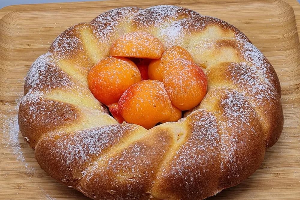 Image Torsade Yaourt Abricots