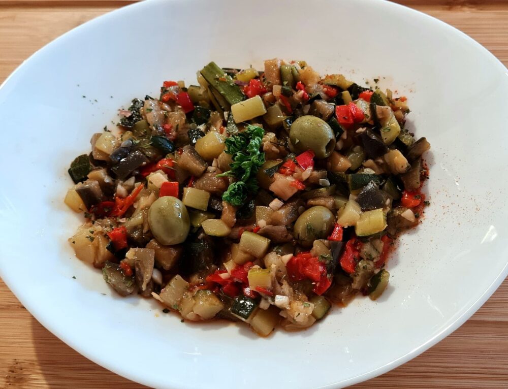 Salade Périgourdine au Foie Gras - Tatagateau