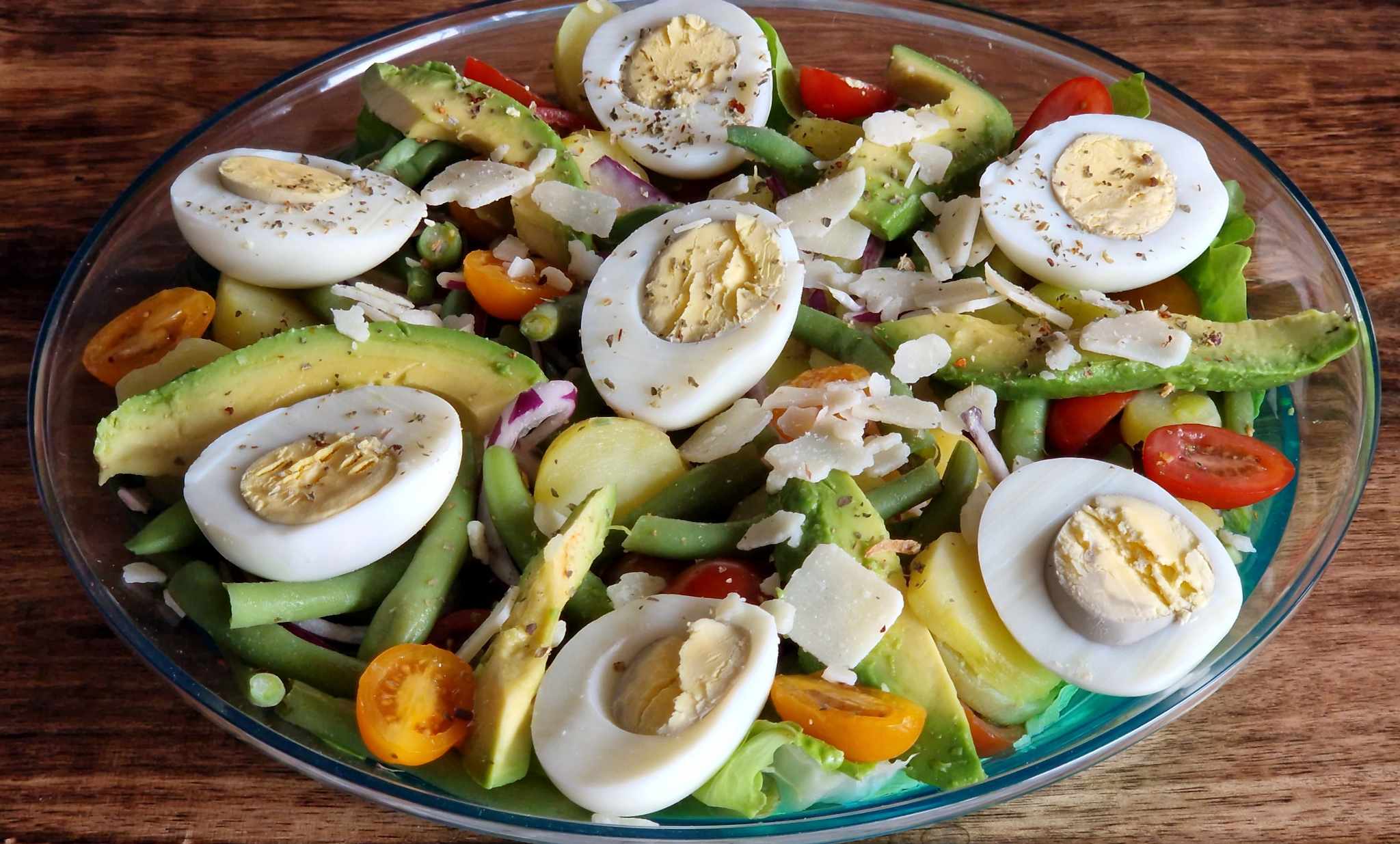 Salade-Pommes-Terre-Haricots-Verts-Avocat