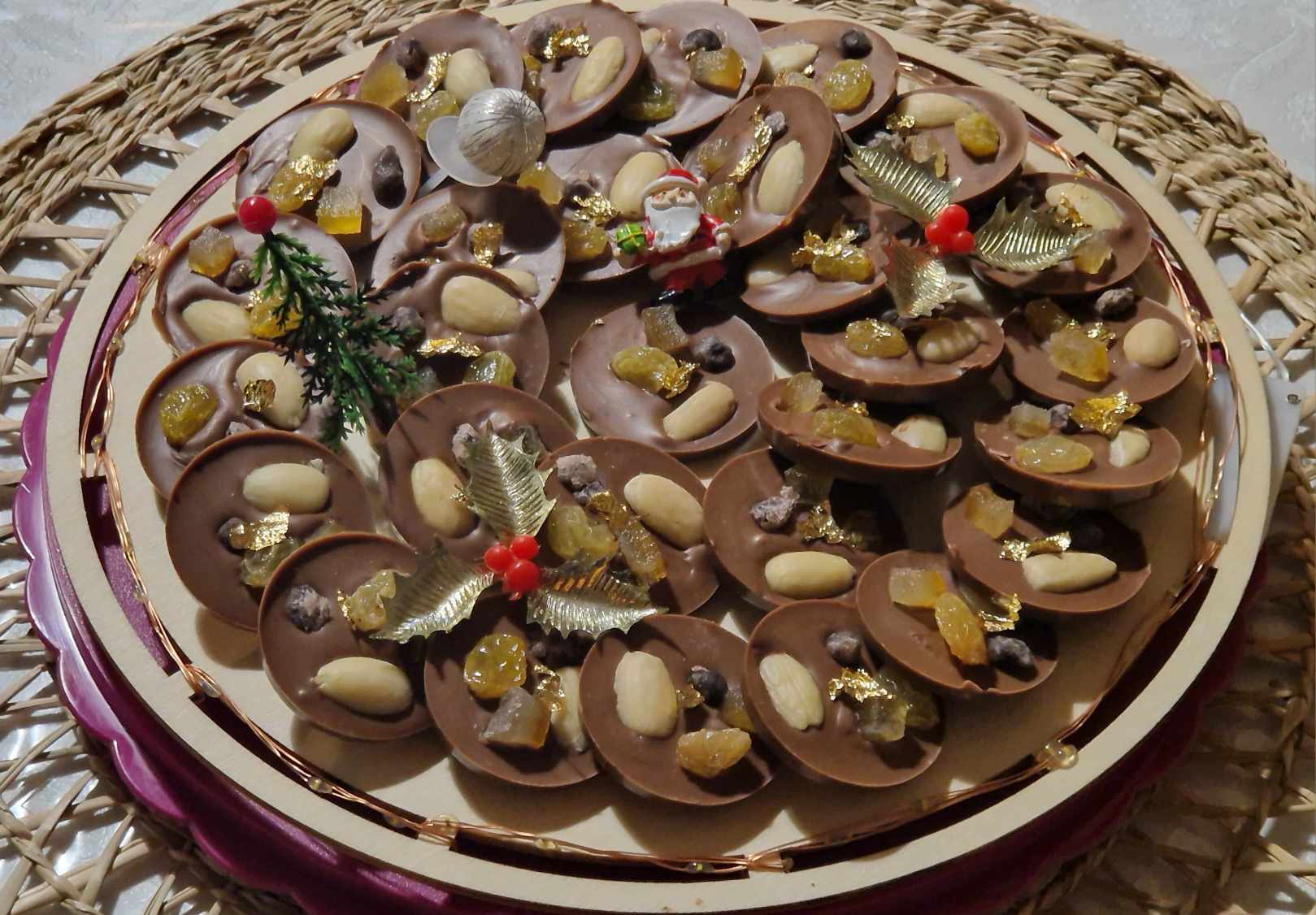 Mendiants au Chocolat - Tatagateau