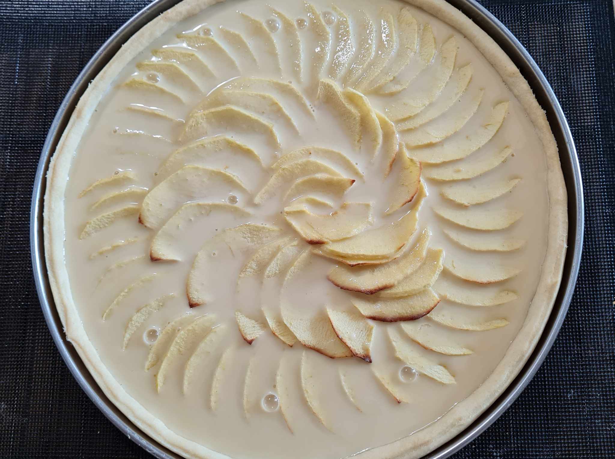 Tarte-Pommes-Alsacienne