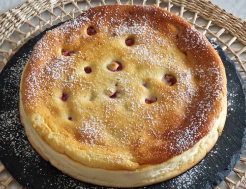 Gâteau Fromage Blanc Framboise