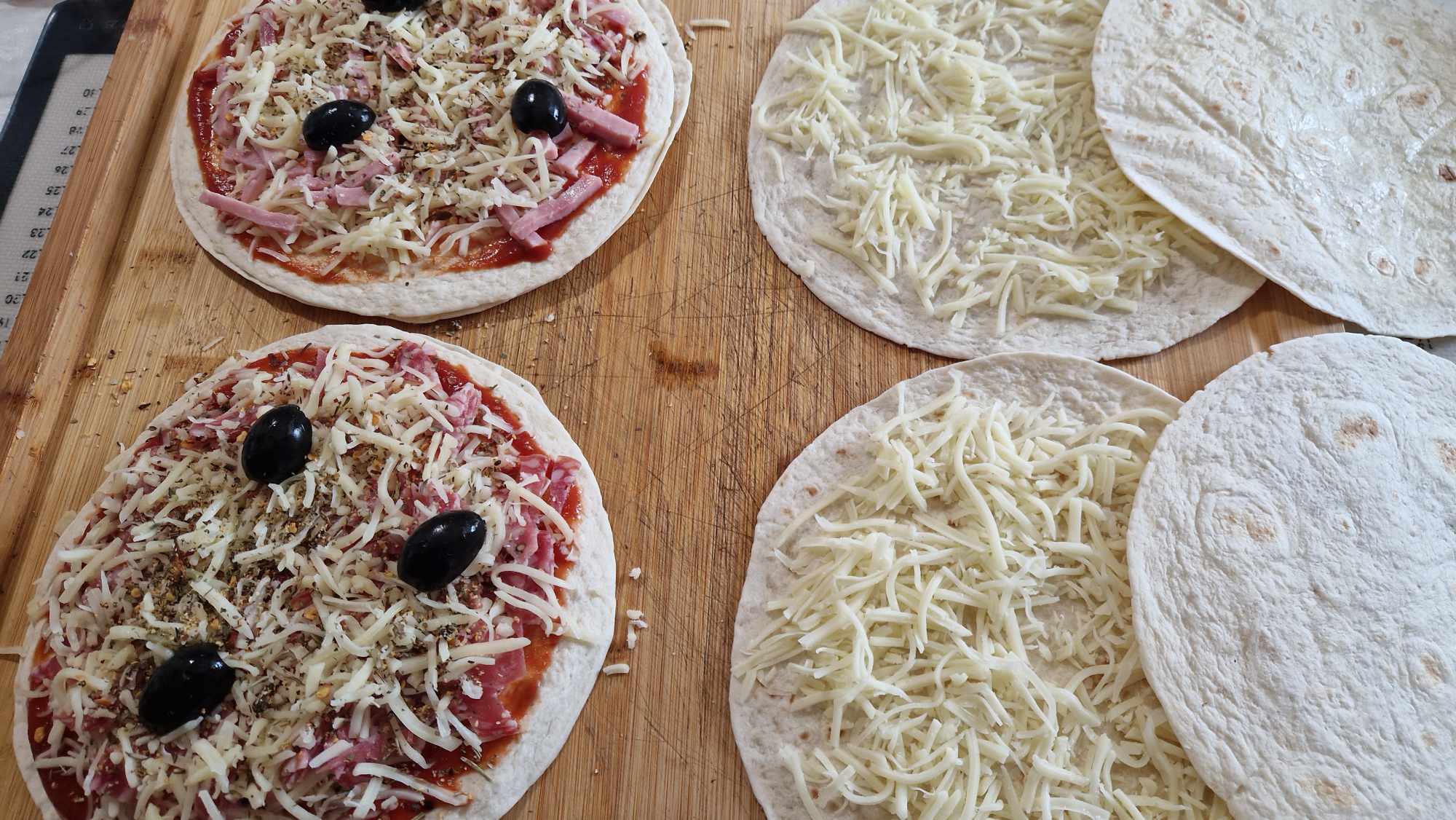 Wraps-Pizzas