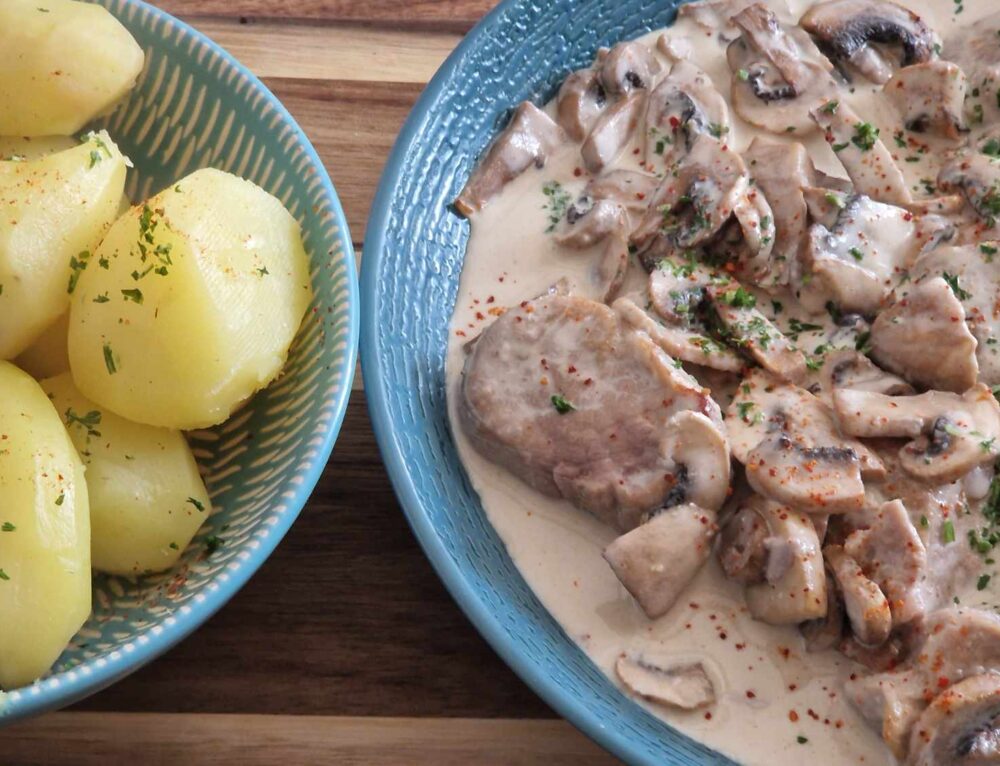 Filet Mignon Ultra Pro Champignons Crème Moutarde Filet Mignon à la Crème et aux Champignons - Tatagateau