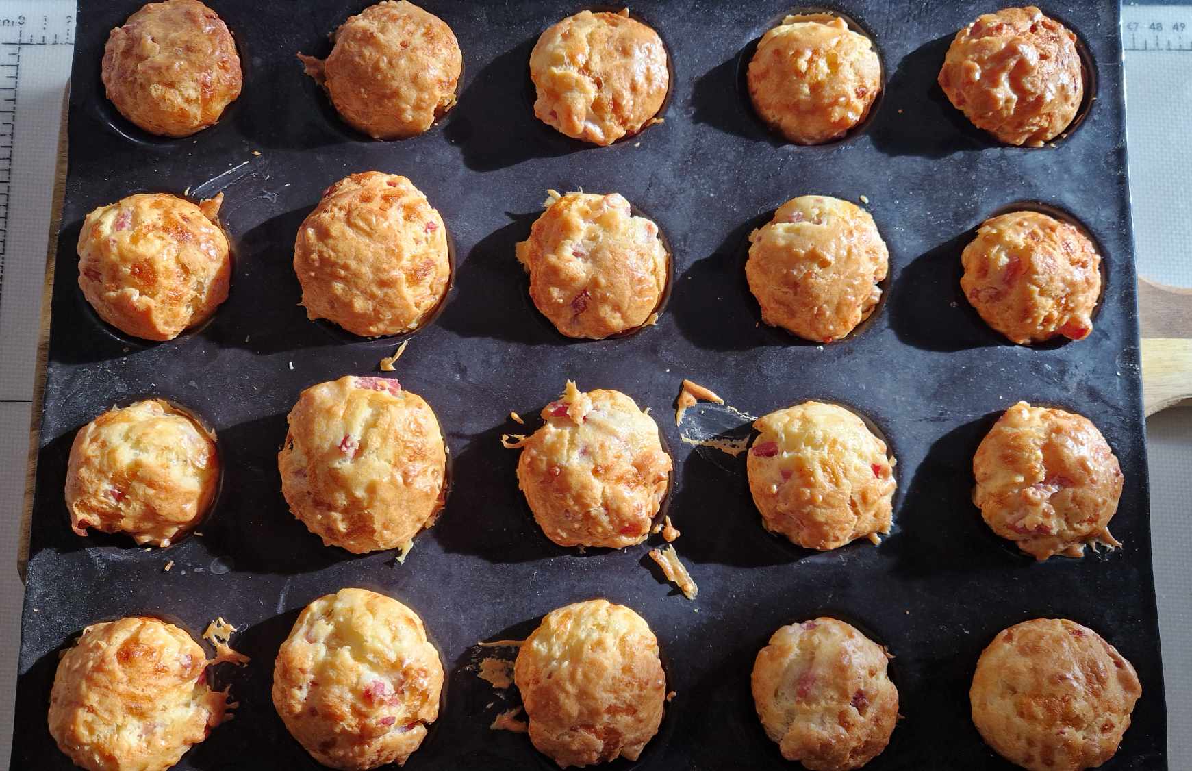 Muffins-Bacon-Fromage