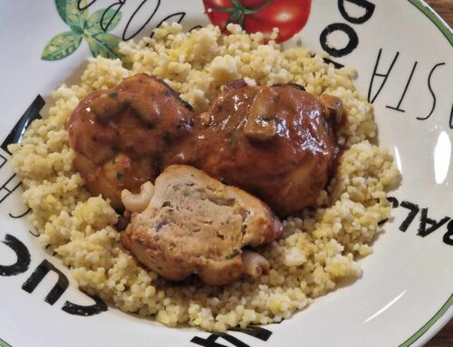 Paupiettes de Poulet au Porto