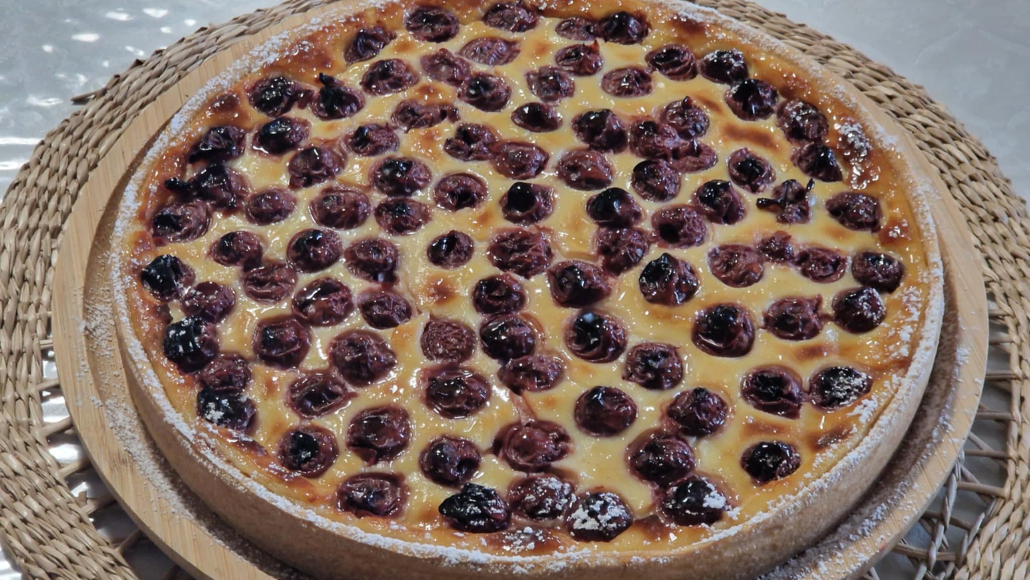 Flan-Cerises