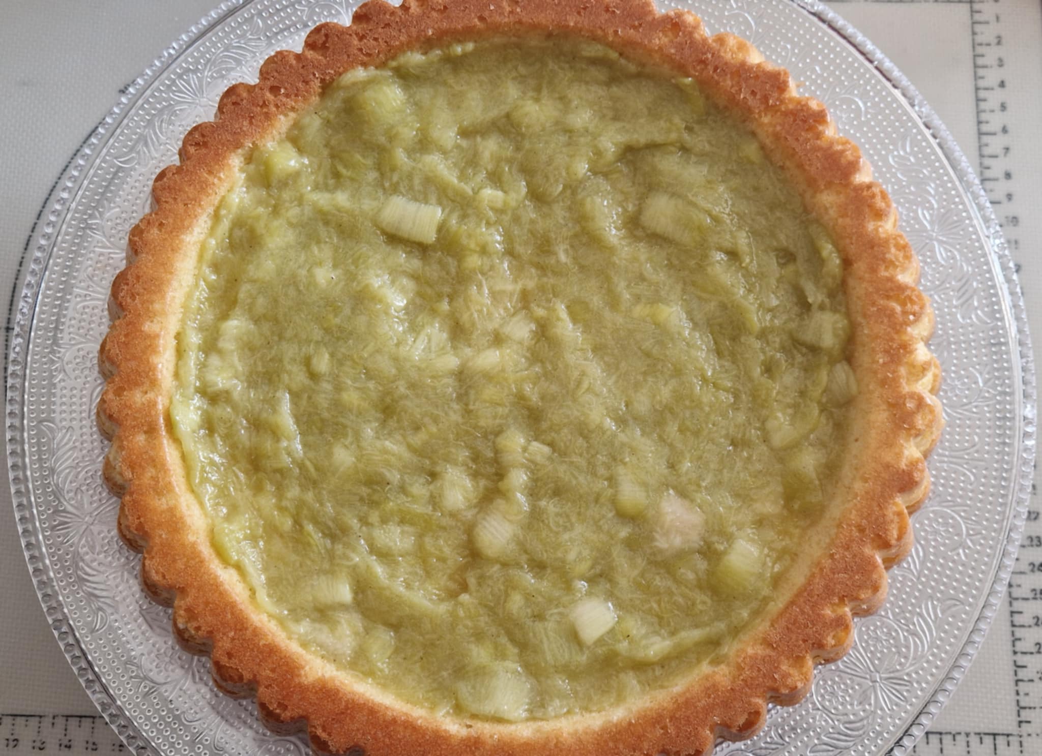 Tarte-Rhubarbe-Meringue-7 Tarte Rhubarbe Meringuée