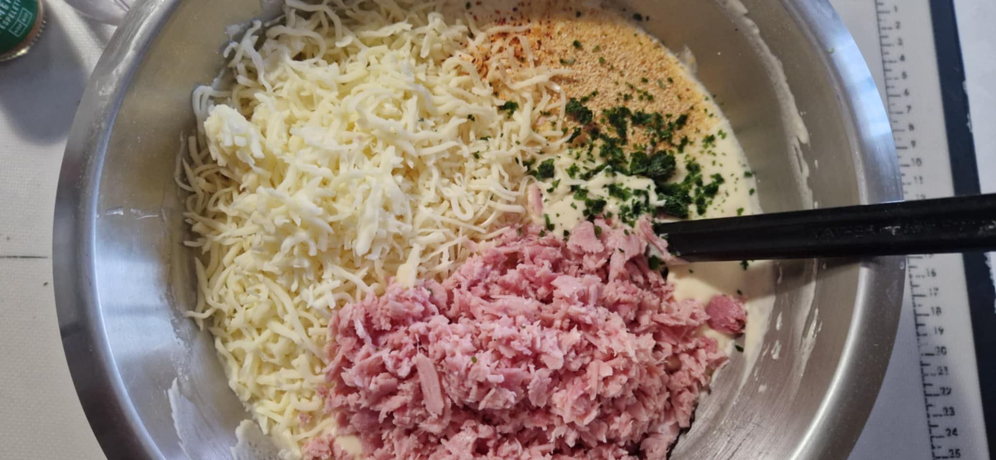 Gaufres-Jambon-Fromage-2 Gaufres-Jambon-Fromage