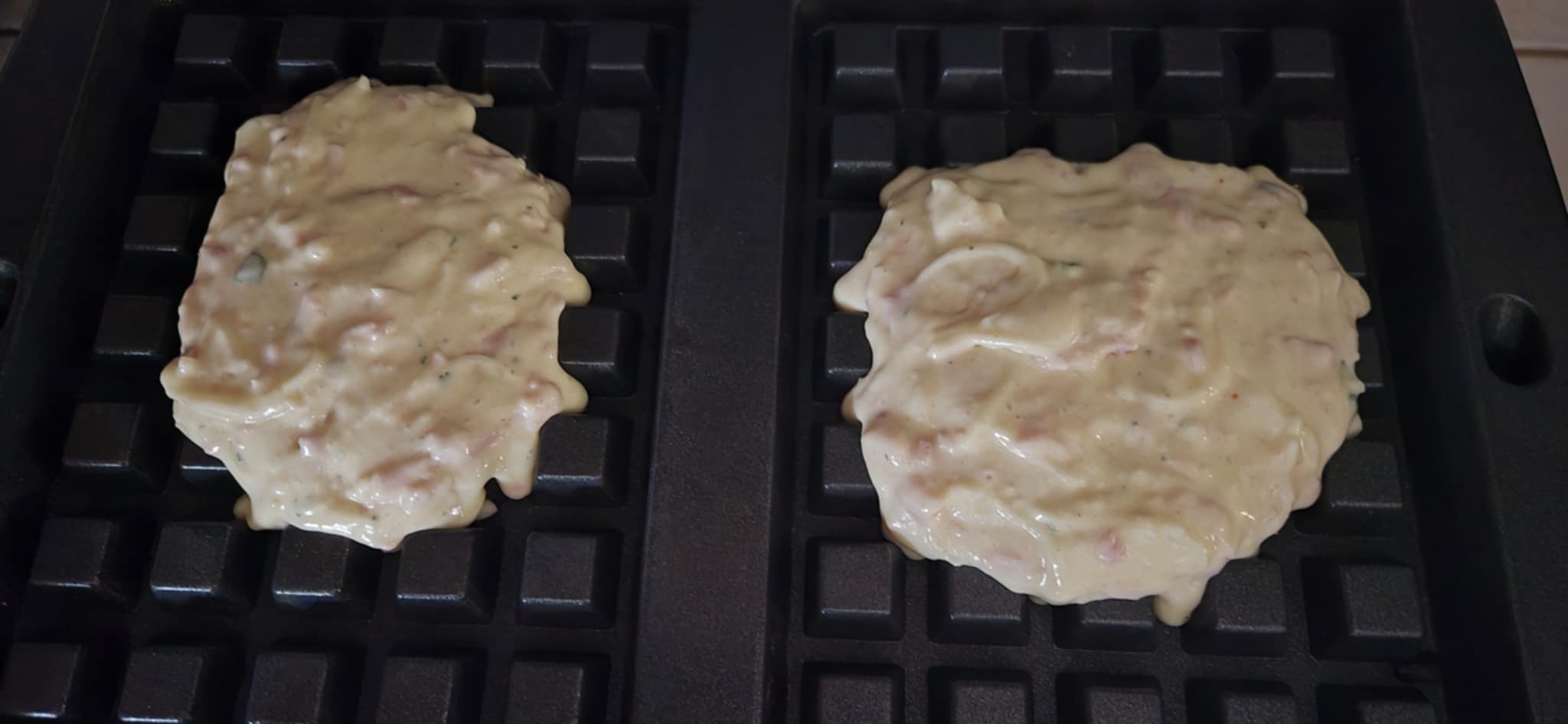 Gaufres-Jambon-Fromage-4 Gaufres-Jambon-Fromage