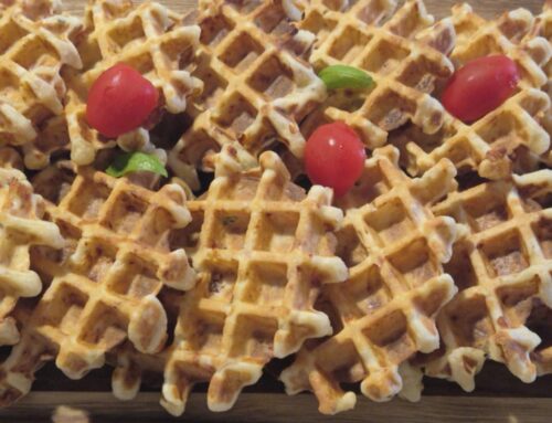 Gaufres Jambon Fromage