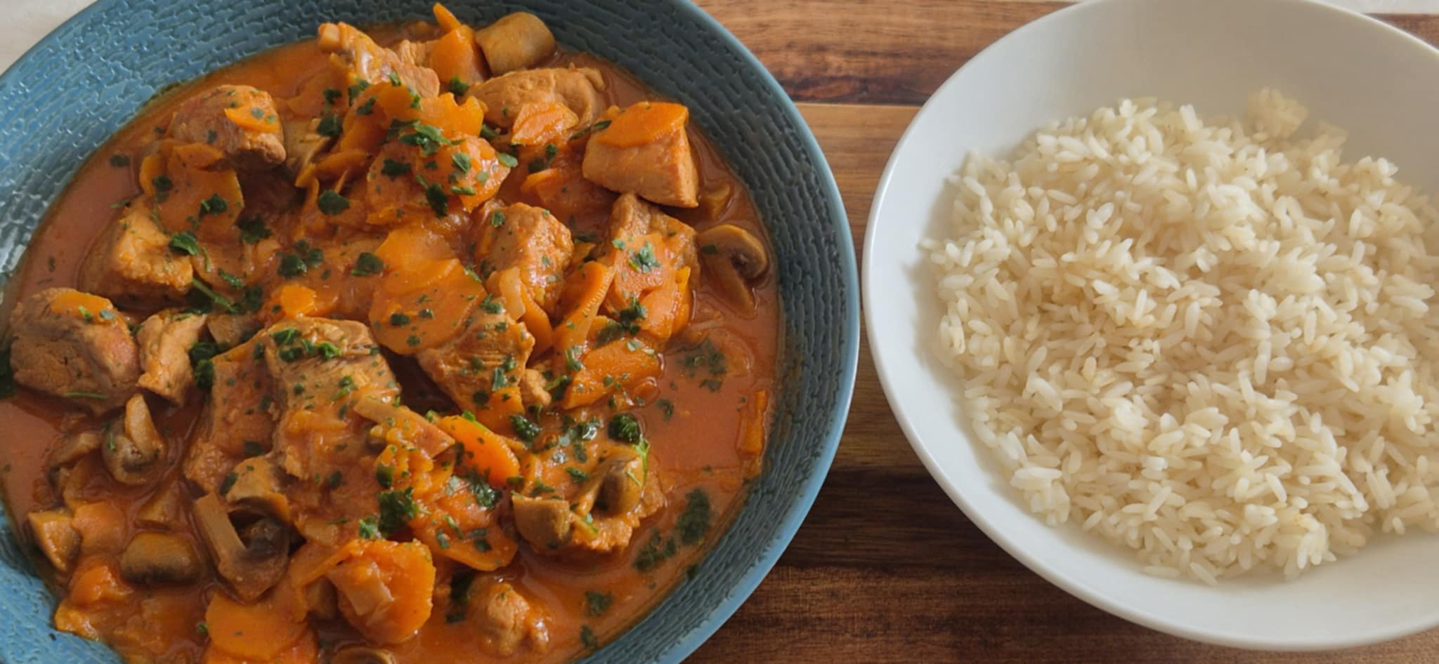 Saute-porc-Carotte-Champignon